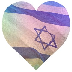 Israel Wooden Puzzle Heart by AwesomeFlags