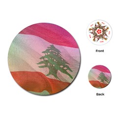 Lebanon Playing Cards Single Design (round) by AwesomeFlags