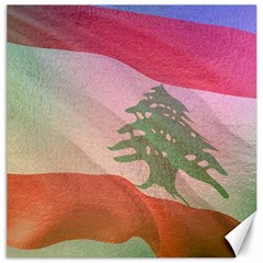 Lebanon Canvas 12  X 12  by AwesomeFlags