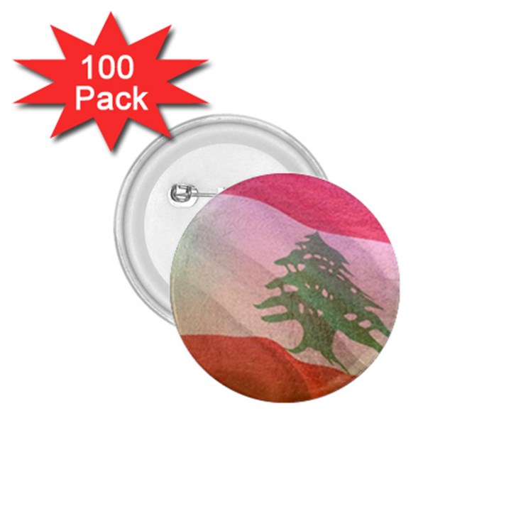 Lebanon 1.75  Buttons (100 pack) 