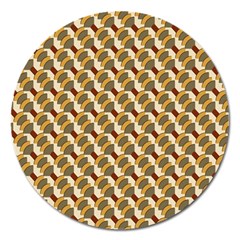 Abstract Illusion Magnet 5  (round) by Sparkle