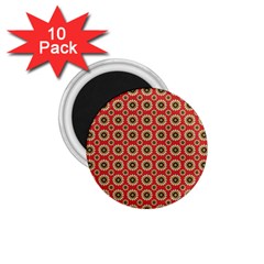 Digital Flowers 1 75  Magnets (10 Pack)  by Sparkle