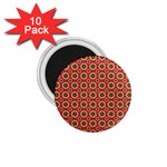 Digital Flowers 1.75  Magnets (10 pack)  Front