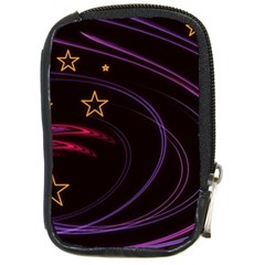 Background Abstract Star Compact Camera Leather Case by Dutashop