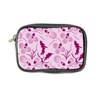 Dark pink flowers Coin Purse Front