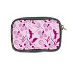 Dark pink flowers Coin Purse Back