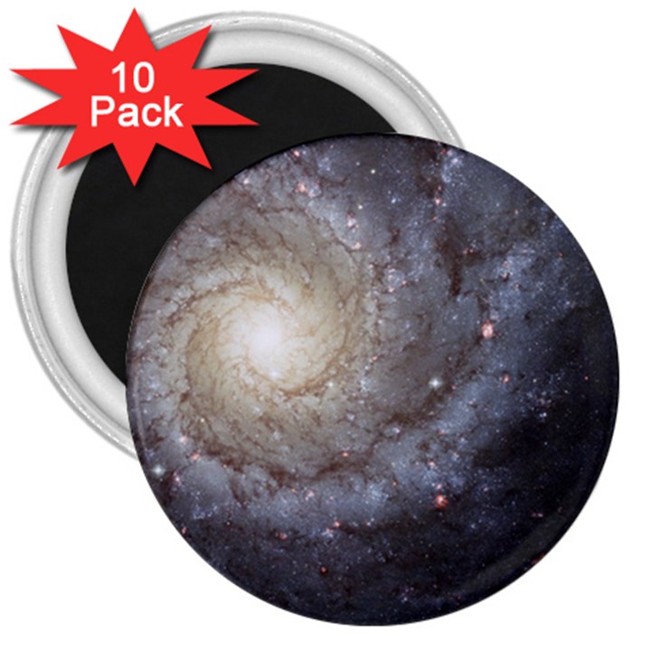 Spiral Galaxy 3  Magnets (10 pack) 