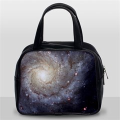 Spiral Galaxy Classic Handbag (two Sides) by ExtraAwesomeSauce