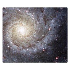 Spiral Galaxy Double Sided Flano Blanket (small)  by ExtraAwesomeSauce