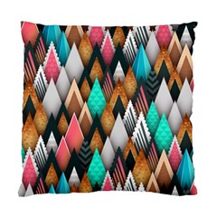 Abstract Triangle Tree Standard Cushion Case (two Sides) by Dutashop