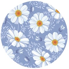 Chamomile Flowers Wooden Bottle Opener (round) by goljakoff