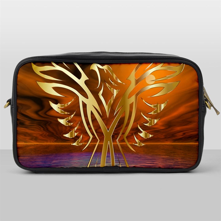 Pheonix Rising Toiletries Bag (One Side)