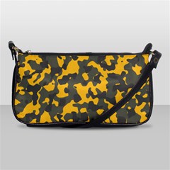 Camouflage Jaune/vert  Shoulder Clutch Bag by kcreatif