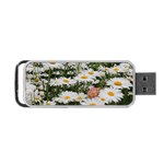 Champs de marguerites Portable USB Flash (Two Sides) Back