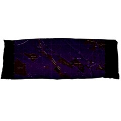 Maine Usgs Historical Map Abol Pond 104859 1988 24000 Inversion Restoration Body Pillow Case (dakimakura) by WetdryvacsLair