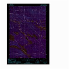 Maine Usgs Historical Map Abol Pond 104859 1988 24000 Inversion Restoration Large Garden Flag (two Sides) by WetdryvacsLair