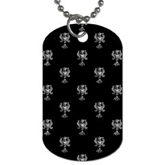 Ancient Greek Artwork Motif Pattern Dog Tag (two Sides) by dflcprintsclothing