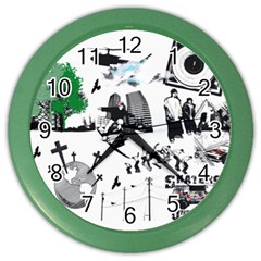 Skater-underground Color Wall Clock by PollyParadise