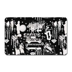 Skater-underground2 Magnet (rectangular) by PollyParadise