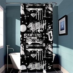 Skater-underground2 Shower Curtain 36  X 72  (stall)  by PollyParadise