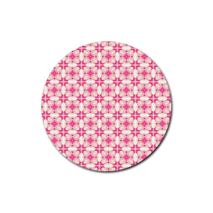 Pinkshabby Rubber Round Coaster (4 pack) 