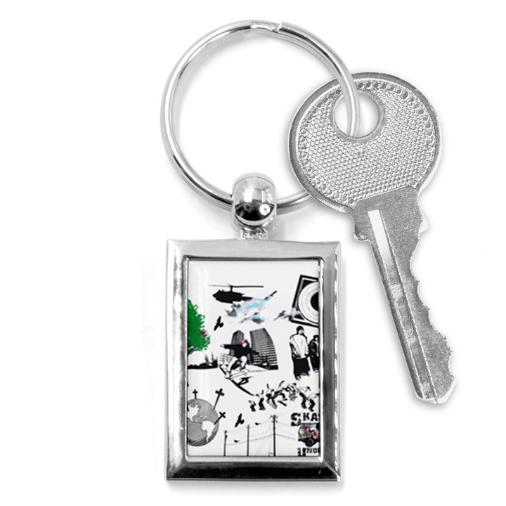 Skaterunderground Key Chain (Rectangle)