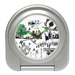 Skaterunderground Travel Alarm Clock by PollyParadise