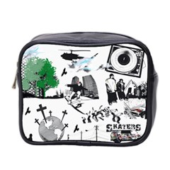 Skaterunderground Mini Toiletries Bag (two Sides) by PollyParadise