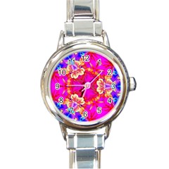 Newdesign Round Italian Charm Watch by LW41021