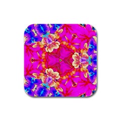 Newdesign Rubber Square Coaster (4 Pack)  by LW41021