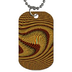 Golden Sands Dog Tag (two Sides) by LW41021