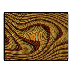 Golden Sands Double Sided Fleece Blanket (small)  by LW41021