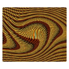 Golden Sands Double Sided Flano Blanket (small)  by LW41021