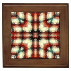 Royal Plaid  Framed Tile by LW41021