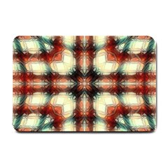 Royal Plaid  Small Doormat  by LW41021