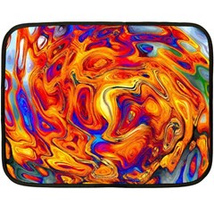 Sun & Water Double Sided Fleece Blanket (mini)  by LW41021