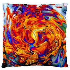 Sun & Water Large Flano Cushion Case (one Side) by LW41021