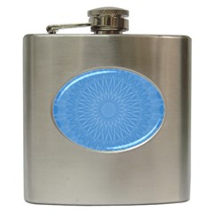 Blue Joy Hip Flask (6 Oz) by LW41021