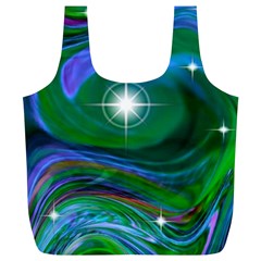 Night Sky Full Print Recycle Bag (xl) by LW41021