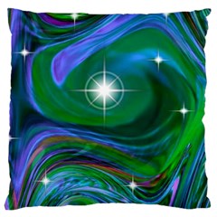 Night Sky Standard Flano Cushion Case (one Side) by LW41021