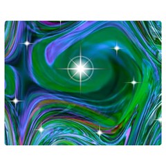 Night Sky Double Sided Flano Blanket (medium)  by LW41021