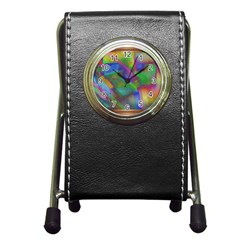 Prisma Colors Pen Holder Desk Clock by LW41021