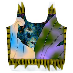 Jungle Lion Full Print Recycle Bag (xl) by LW41021