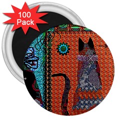 Cats 3  Magnets (100 Pack) by LW41021