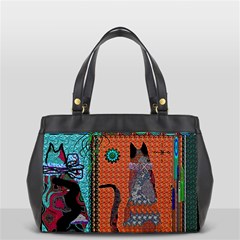 Cats Oversize Office Handbag by LW41021