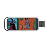 Cats Portable USB Flash (One Side) Front