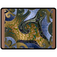 Sea Of Wonder Fleece Blanket (large)  by LW41021