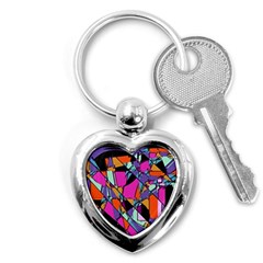 Abstract Key Chain (heart) by LW41021