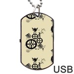 Angels Dog Tag USB Flash (Two Sides) Front