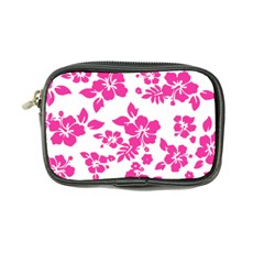 Hibiscus Pattern Pink Coin Purse by GrowBasket